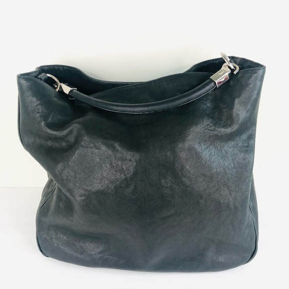 Yves Saint Laurent Roady Black leather Satchel - Picture 3 of 15